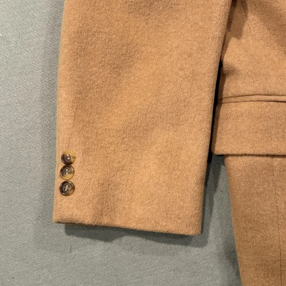 Vintage‎ Hunt Valley Blazer Mens 42 Beige Camel Hair Sport Coat Jacket